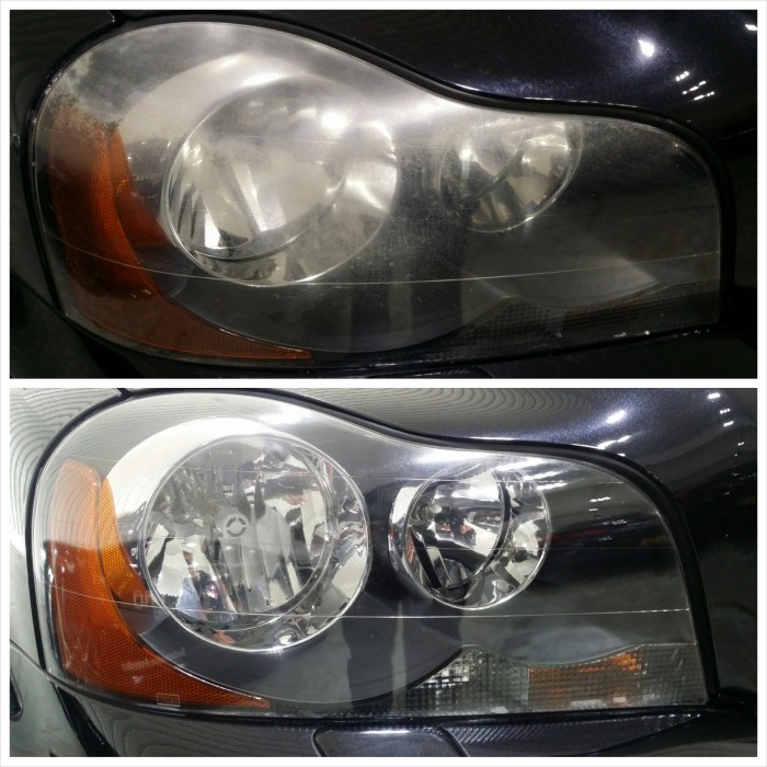 Headlight restoration